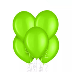 10ct, 12" Lime Green Latex Balloon