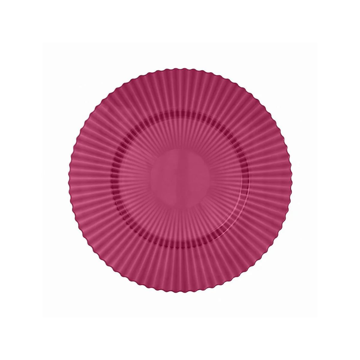 Mahogany Gemstone 9 In. Plastic Plates | 10 Count