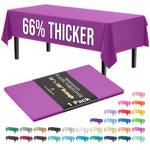 Premium Magenta Plastic Table Cover | 54 in. x 108 in.