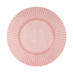 Gemstone Collection Rose Quartz 11 Inch Plates - 10 Ct.