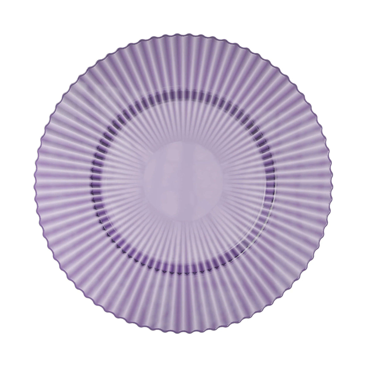 Gemstone Collection Amethyst 11 Inch Plates - 10 Ct.