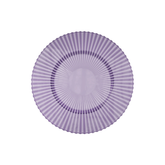 Gemstone Collection Amethyst 9 Inch Plates - 10 Ct.