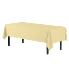 premium light yellow table cover 96 ct
