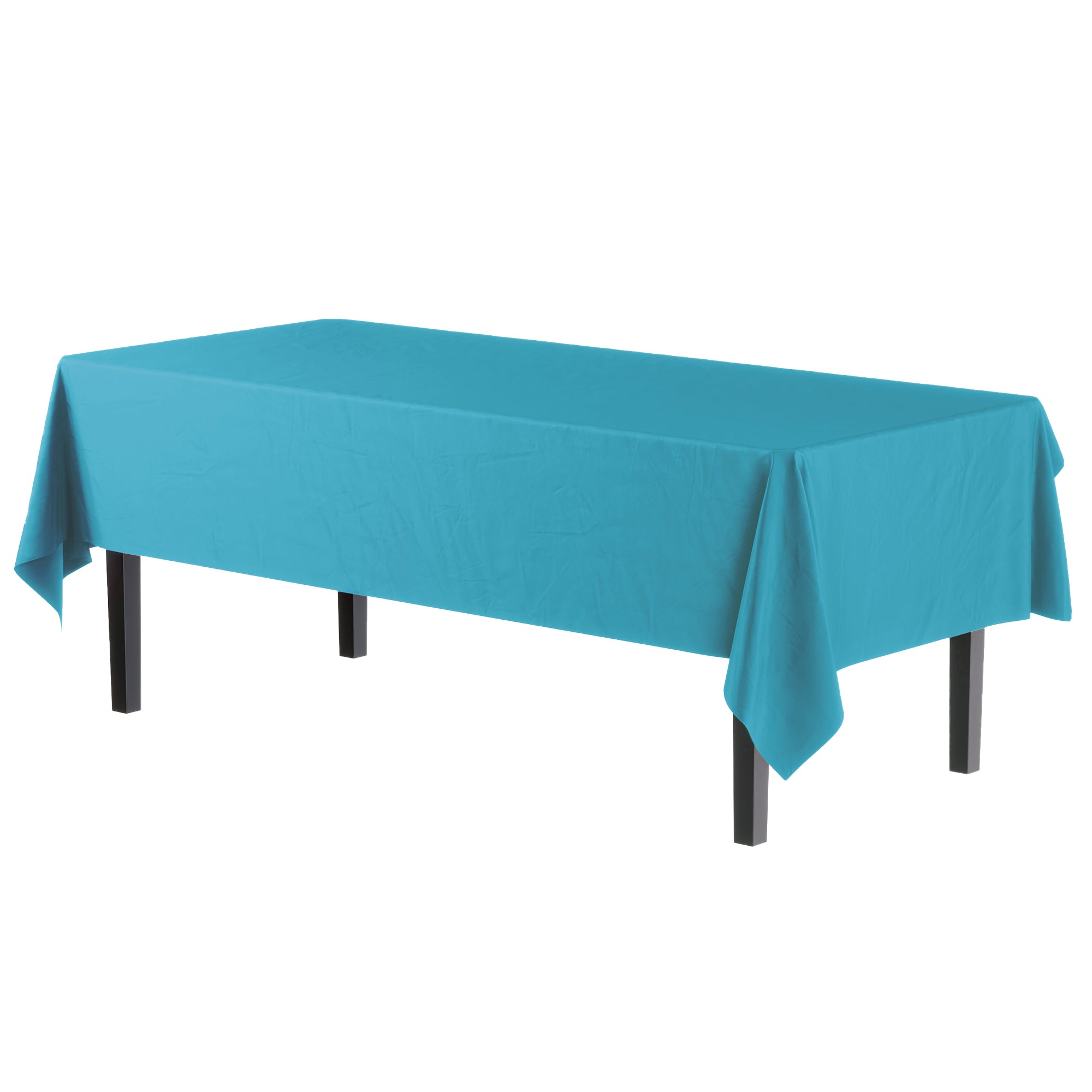 premium turquoise table cover 96 ct