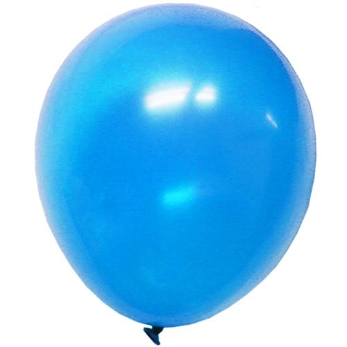 12 In. Sky Blue Balloons | 72 Count