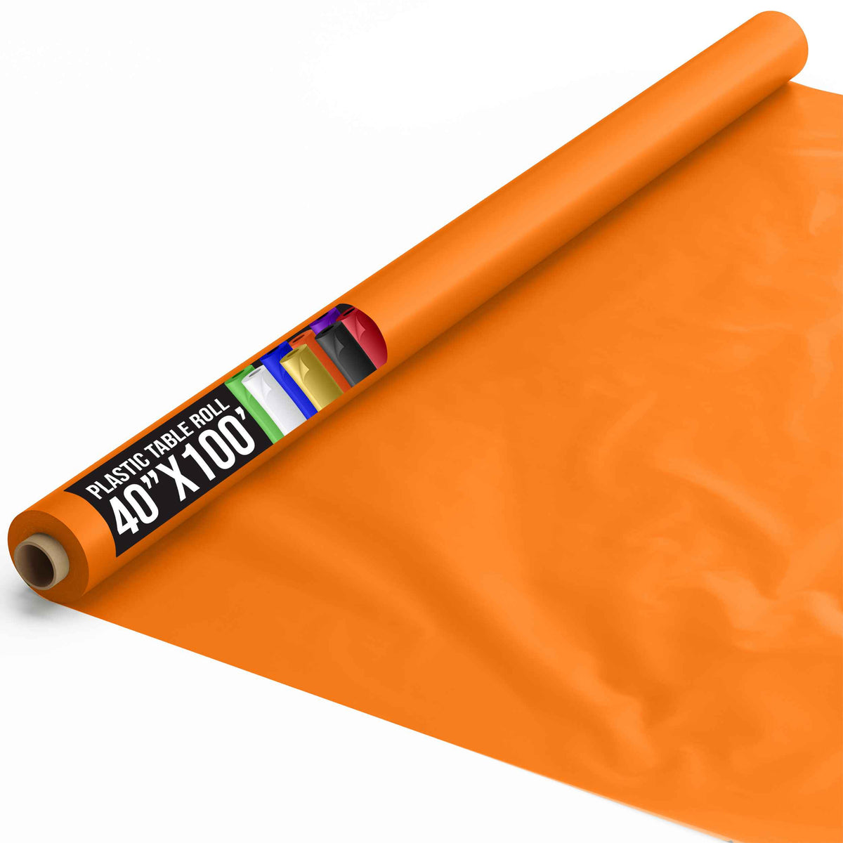 Little Gym - 40 In. x 100 Ft. Orange Table Roll