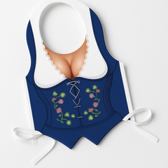 Fraulein Harvest Vest - Oktoberfest Costume Accessory