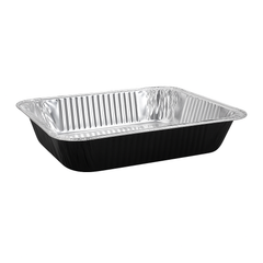 Black Aluminum Half Chafing Dish