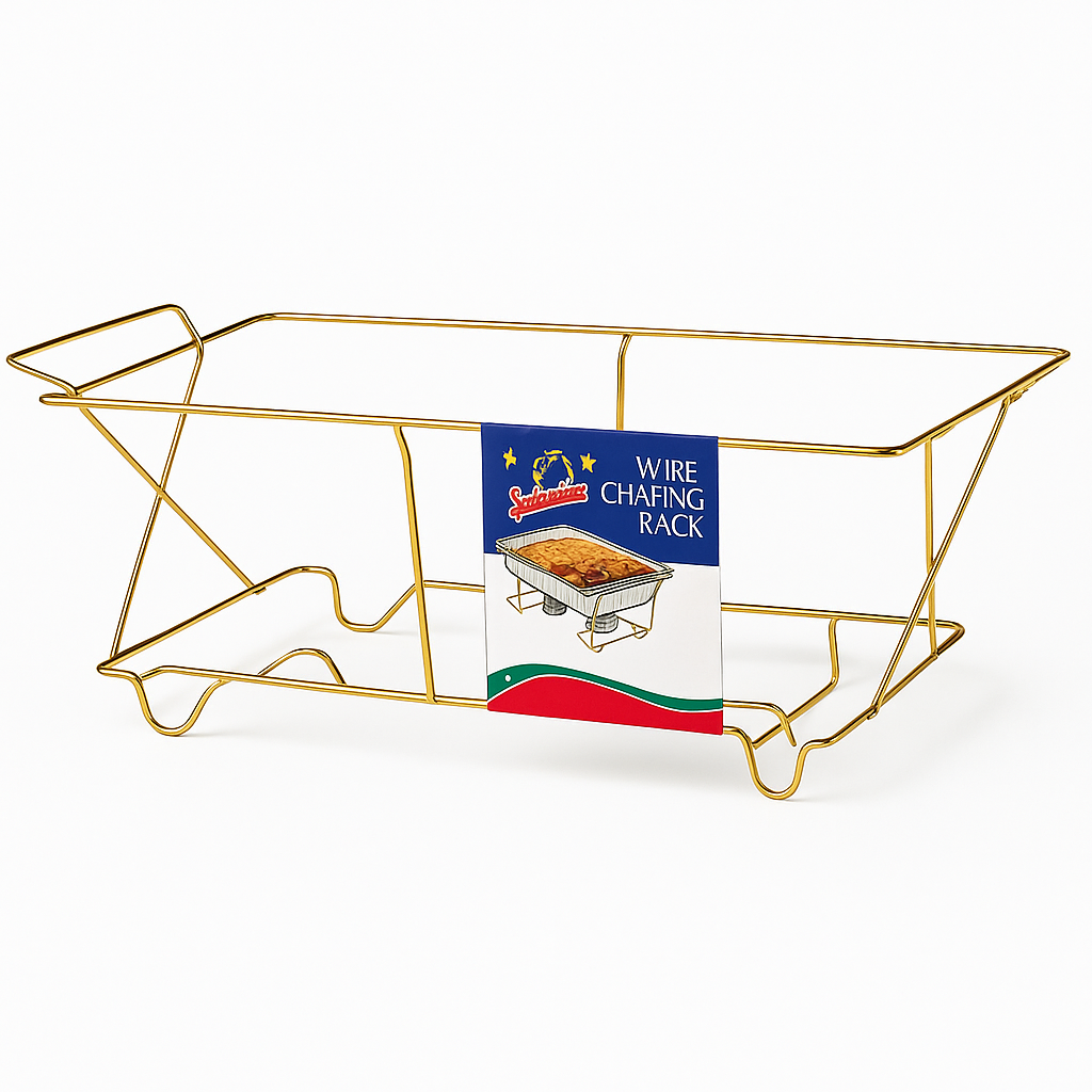 Gold Wire Chafing Dish Rack for Catering