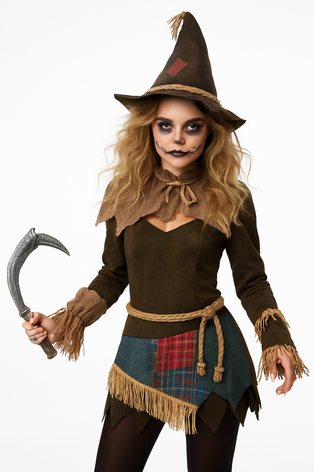 Creepy Scarecrow Halloween Costume Accessory