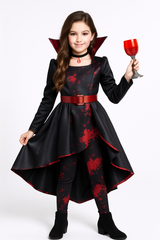 Girls' Bad Blood Vampire Costume - Medium