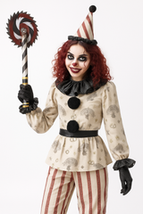 Creepy Clown Girl Halloween Costume
