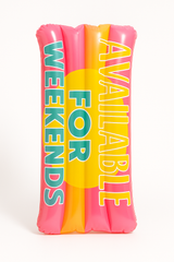 Vibrant 30x58in Body Raft for Summer Fun