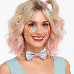 Blonde and Pink Ombre Halloween Wig