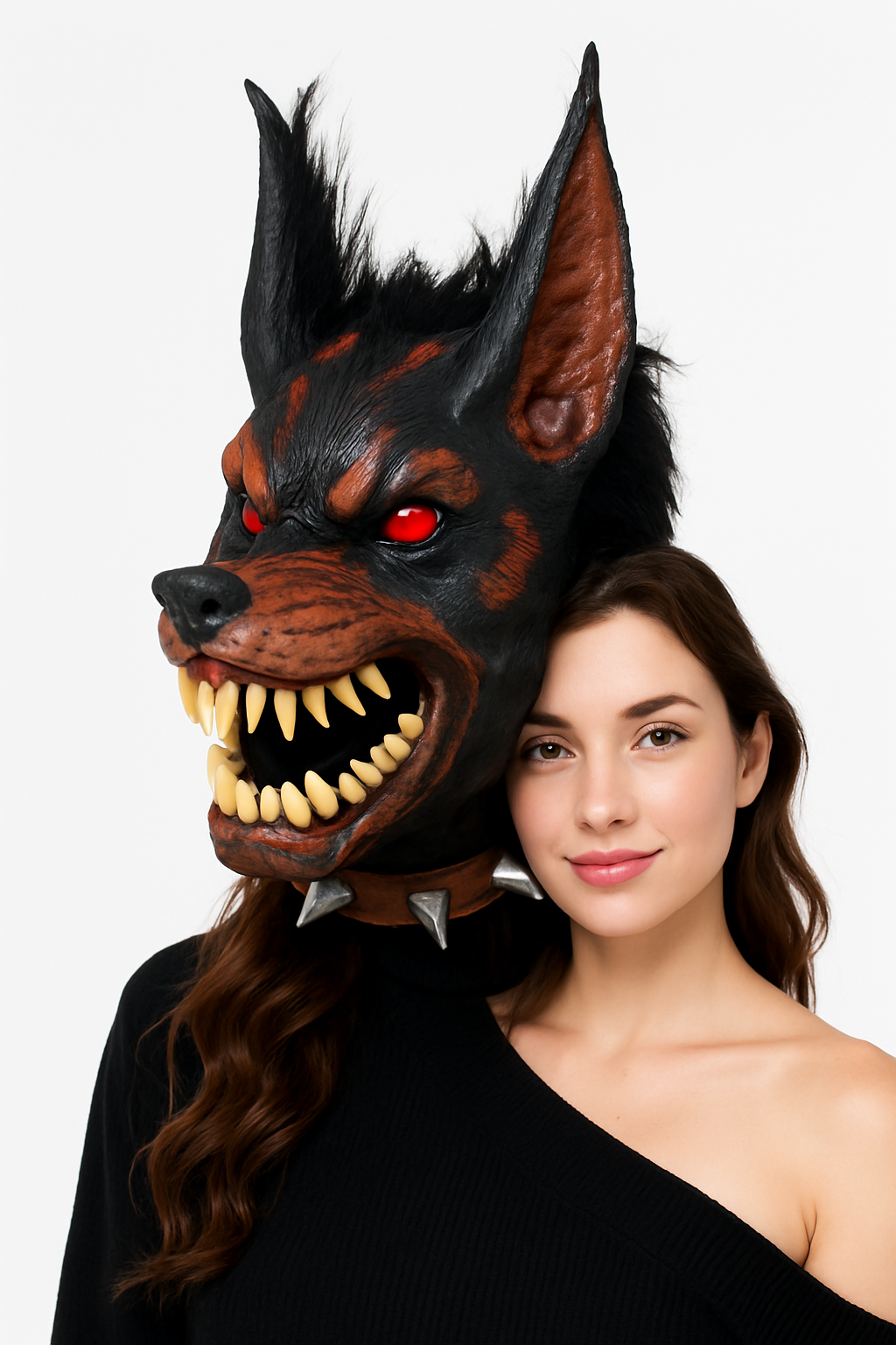 Demon Dog Halloween Mask