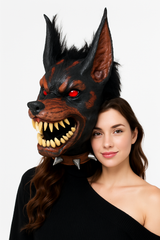 Demon Dog Halloween Mask