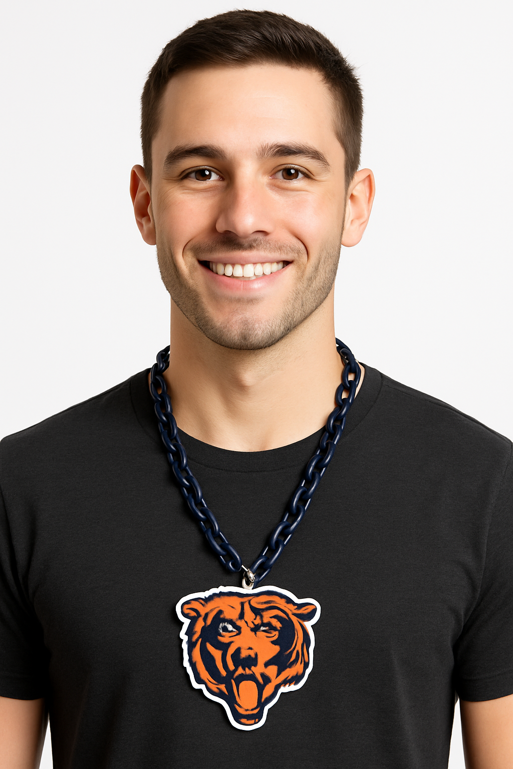 Chicago Bears Large Chain Necklace