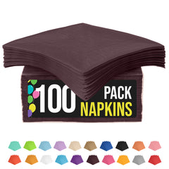 Brown Luncheon Napkins | 100 Count