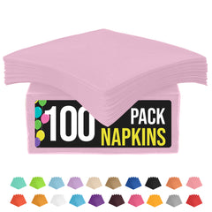 Pink Luncheon Napkins | 100 Count
