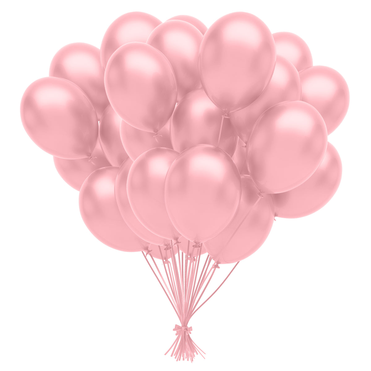 12 In. Pink Balloons | 72 Count