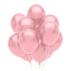 12 In. Pink Latex Balloons | 10 Count