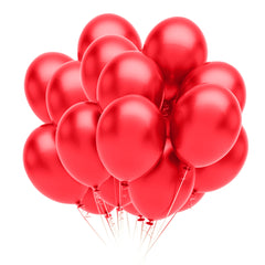 9 In. Red Latex Balloons | 20 Count