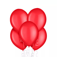 12 In. Red Latex Balloons | 10 Count