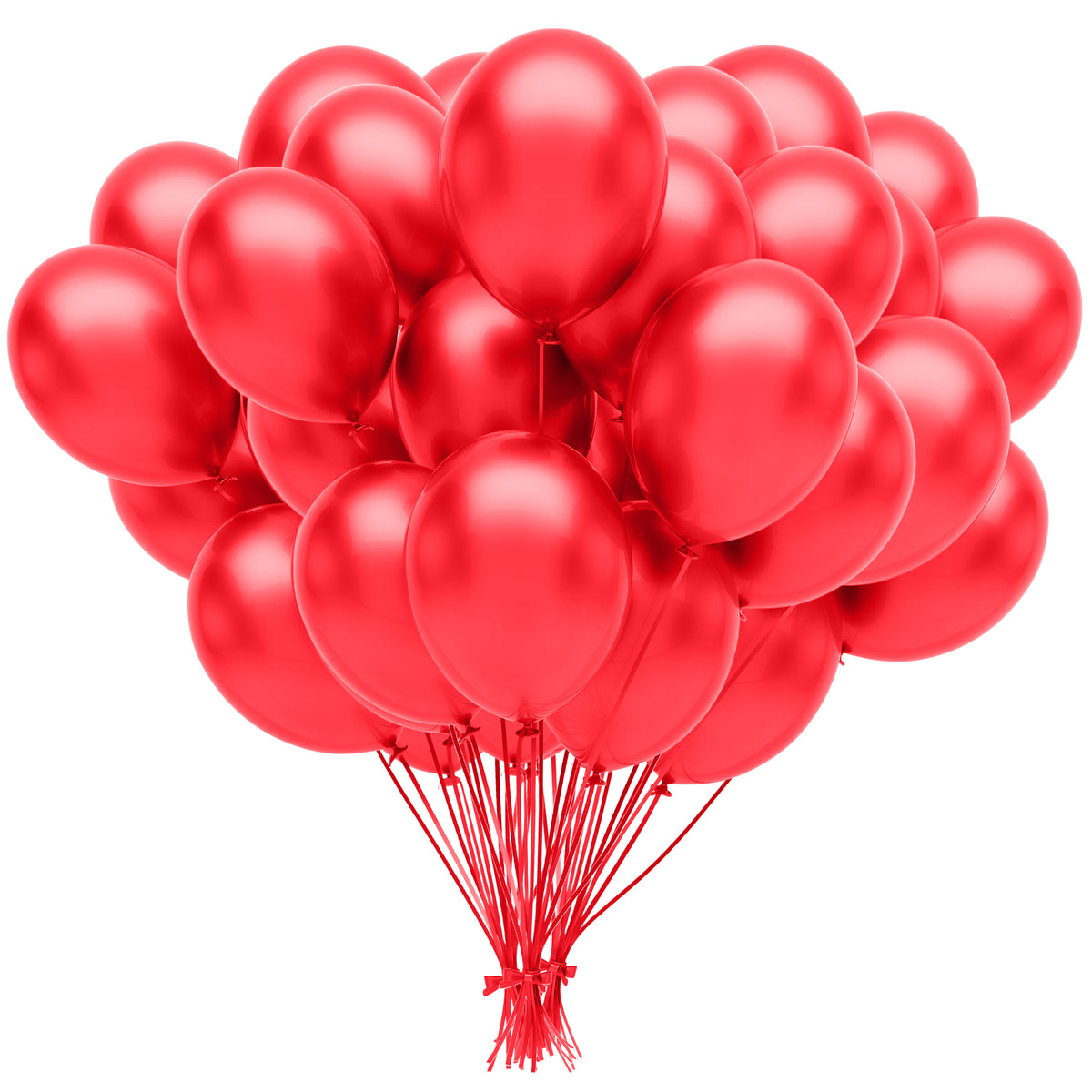 9 In. Red Latex Balloons | 144 Count