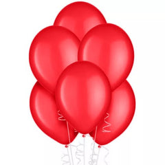 12 In. Red Balloons | 72 Count