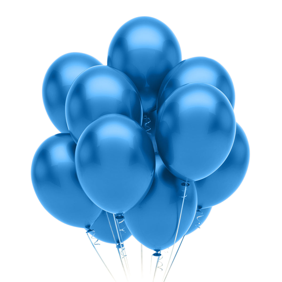 12 In. Royal Blue Latex Balloon | 10 Count