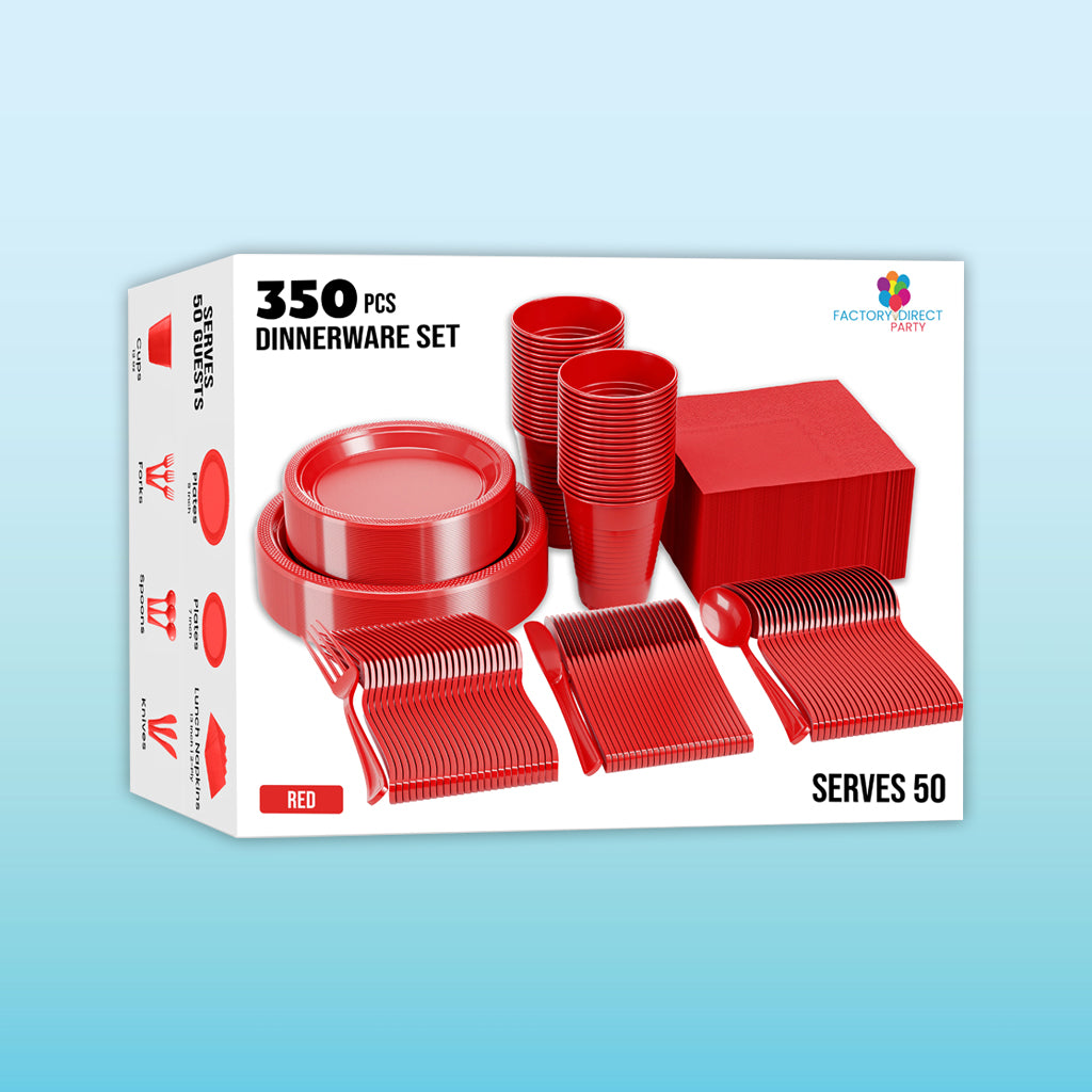 12 Oz. Red plastic cups