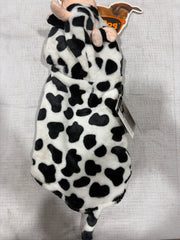 Black Cow Pet Costume XS/SM