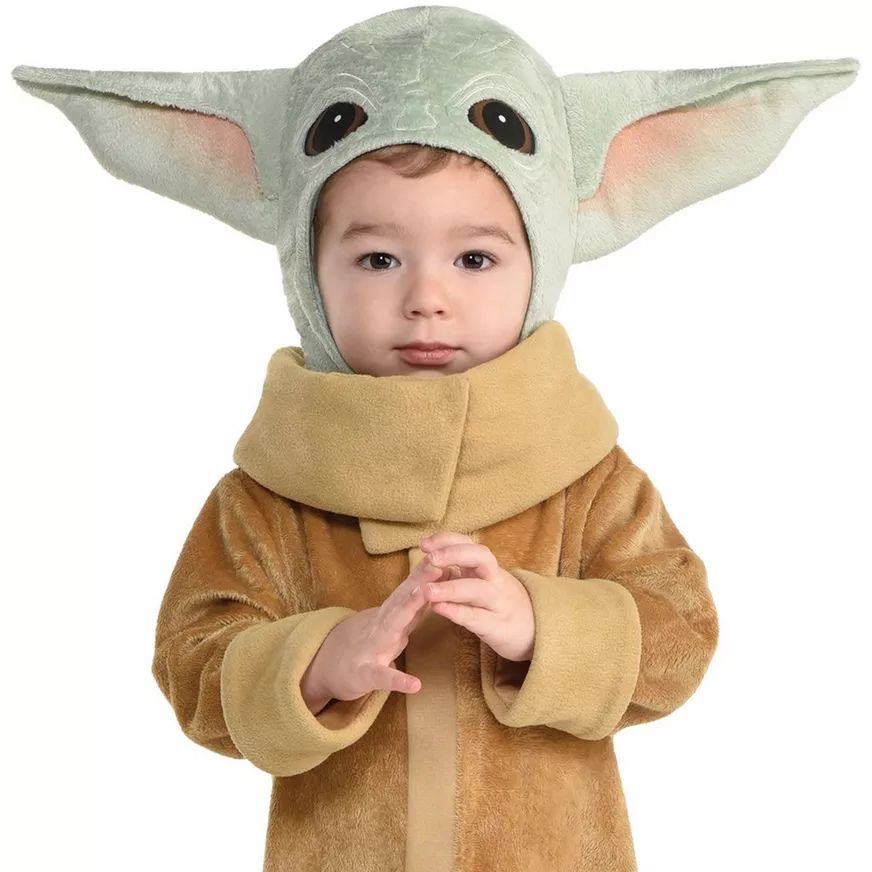Infant Star Wars Mandalorian Baby Yoda Costume with Robe & Hood - Infant (6-12 Months)