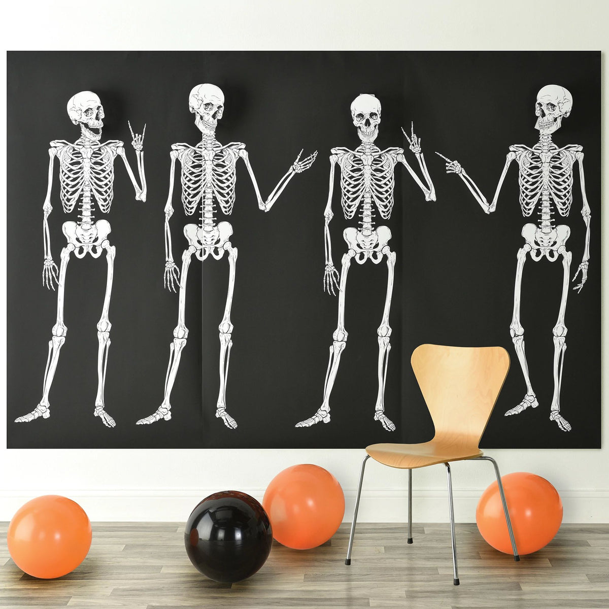 Spooktacular Skeleton Scene Setter Kit with Add-Ons