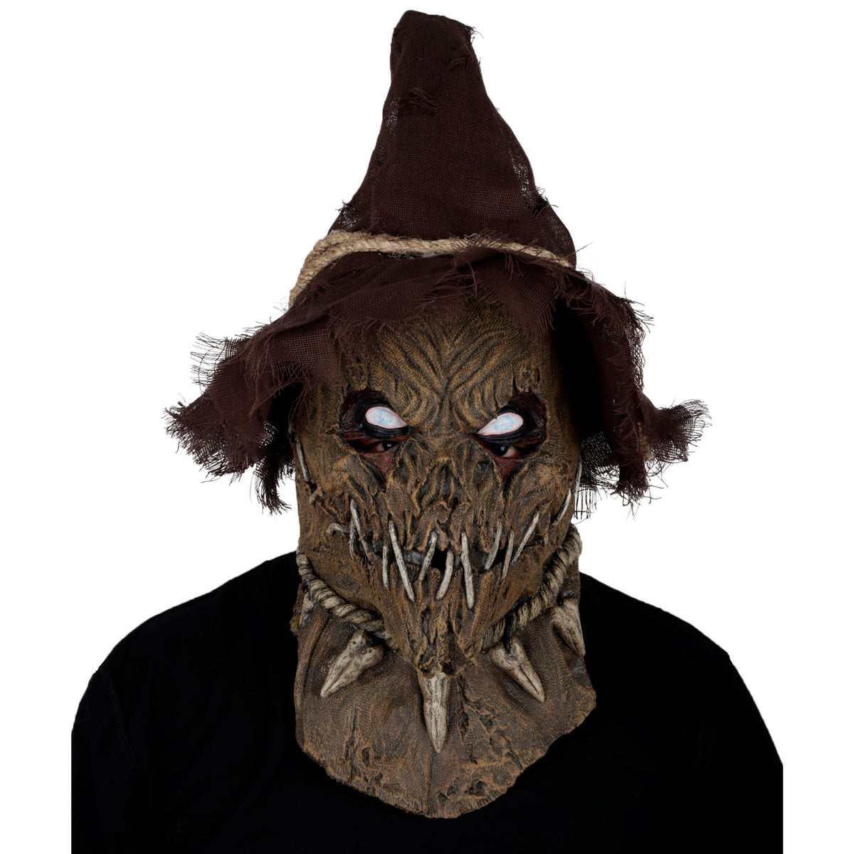 Creepy Possessed Scarecrow Mask for Halloween