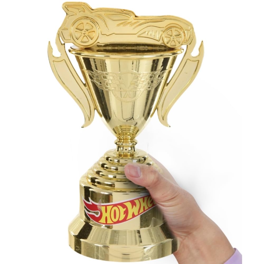 Hot Wheels Trophy Cup Favors, 4-Pack
