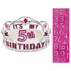Customizable Birthday Tiara for Kids