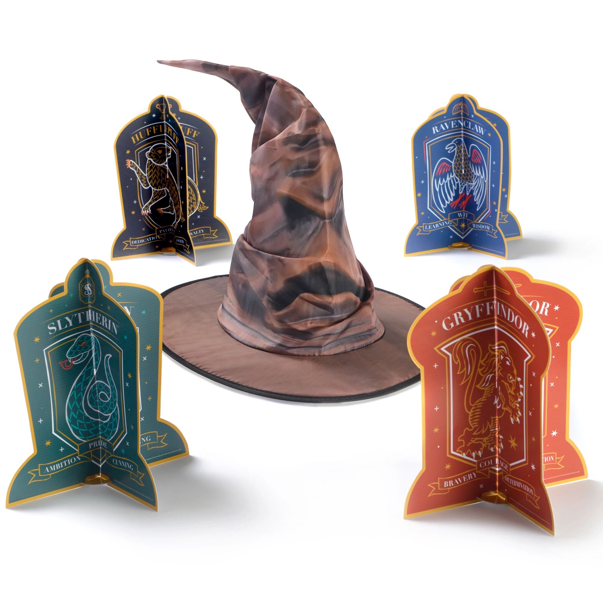 Hogwarts Houses 3D Table Decorating Kit