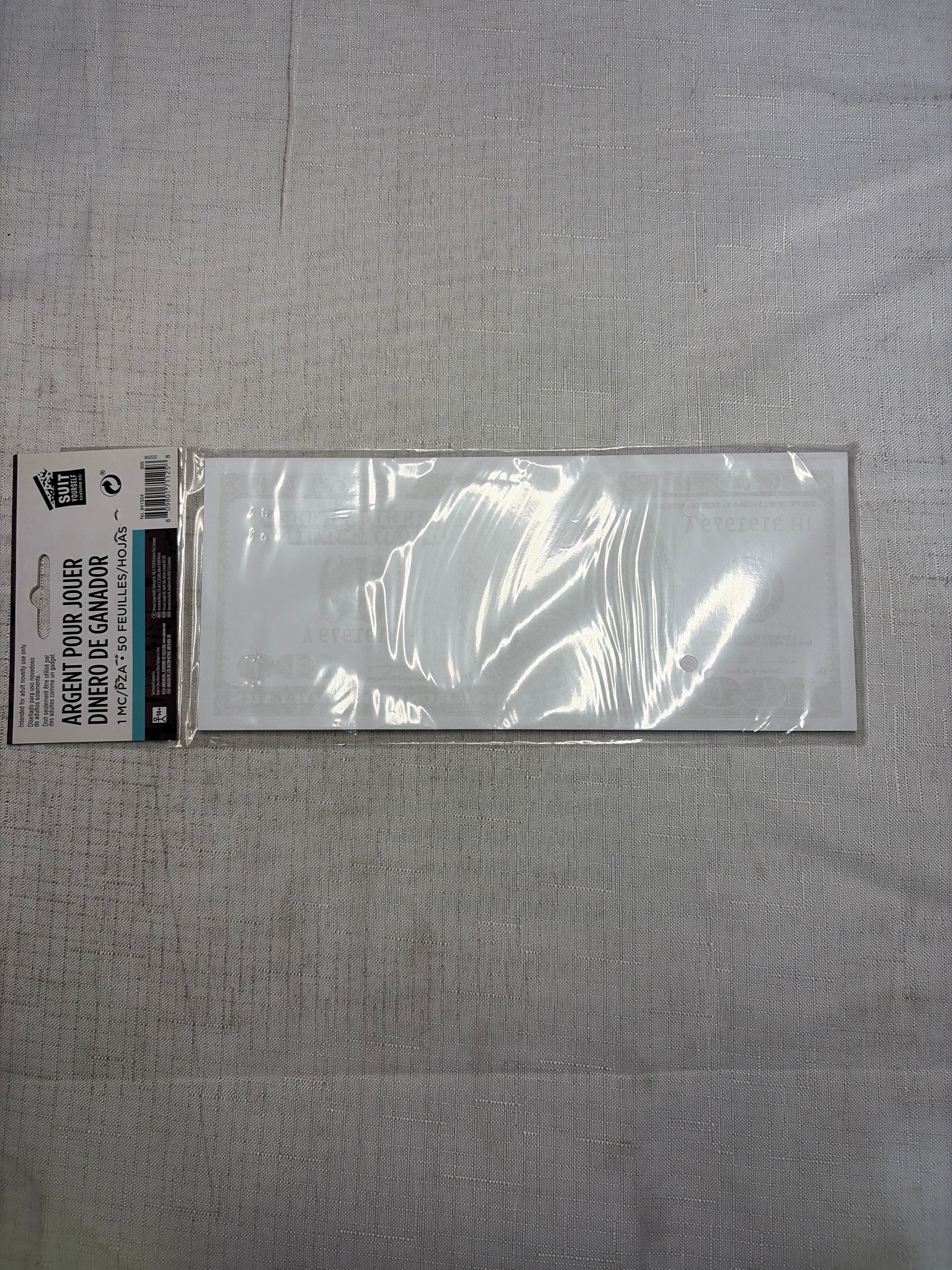 Jumbo Playa Money Costume Accessory