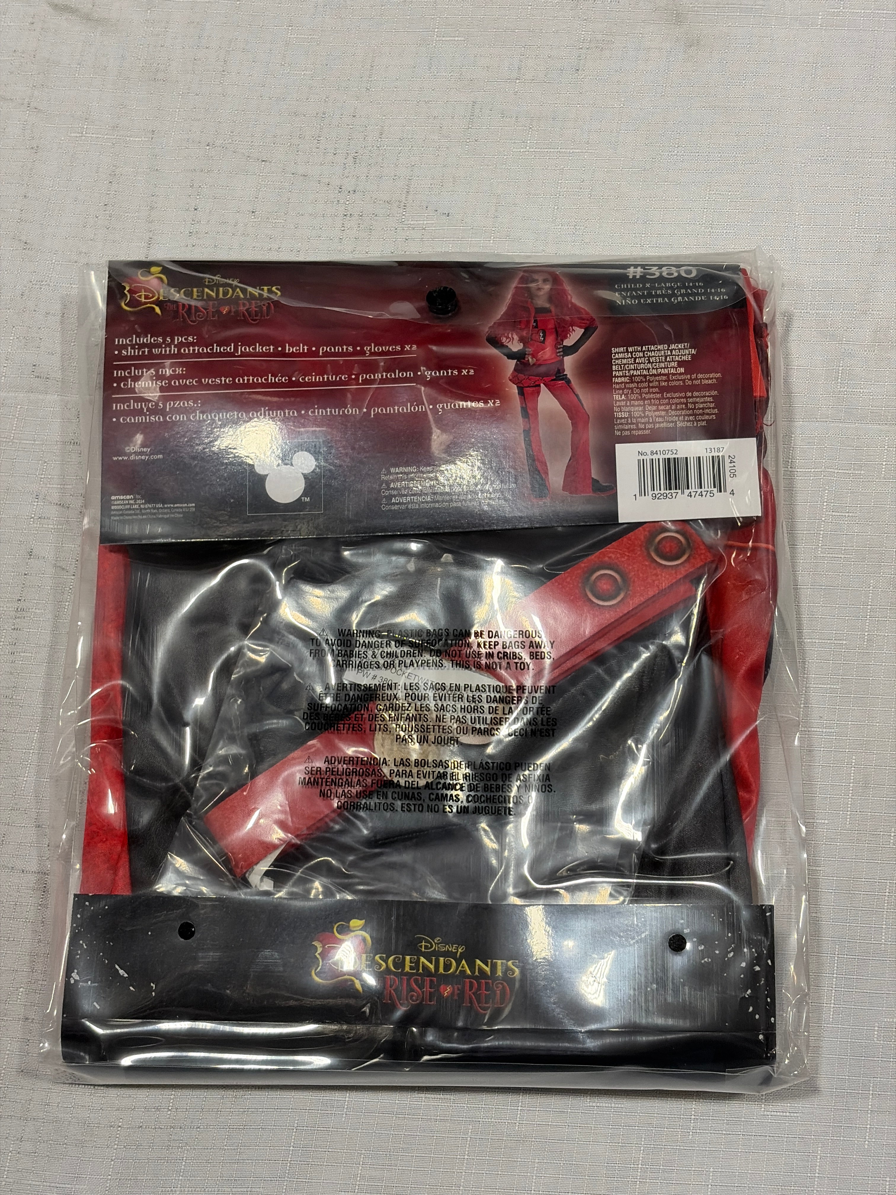 Disney Descendants Costume - Child XL (14-16)