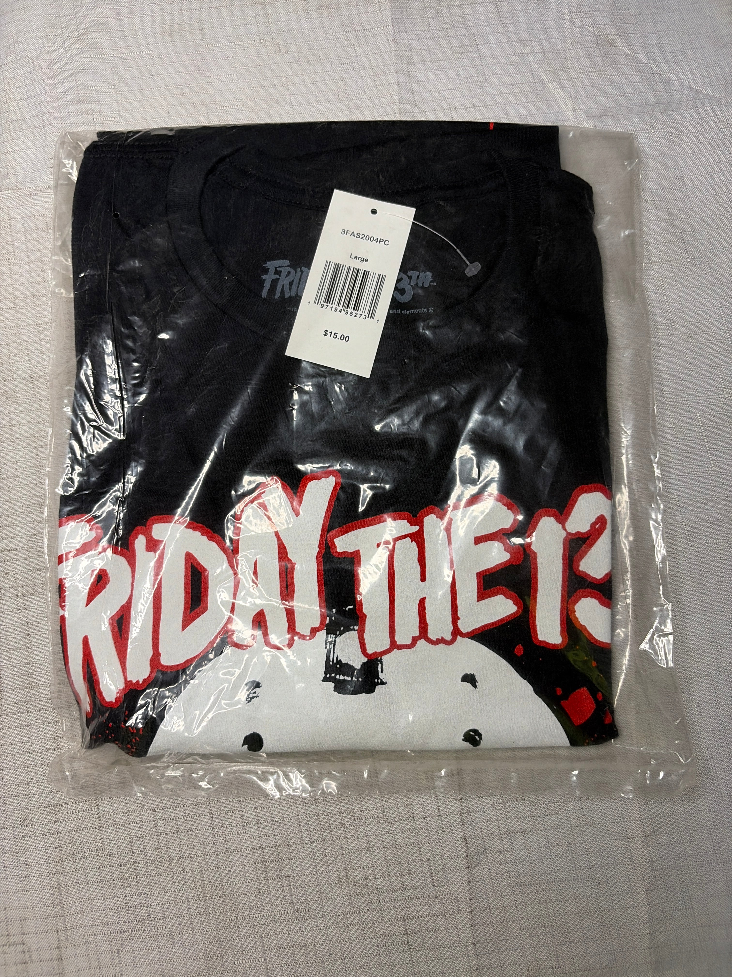 Adult Friday the 13th Jason Mask T-Shirt - Adult L
