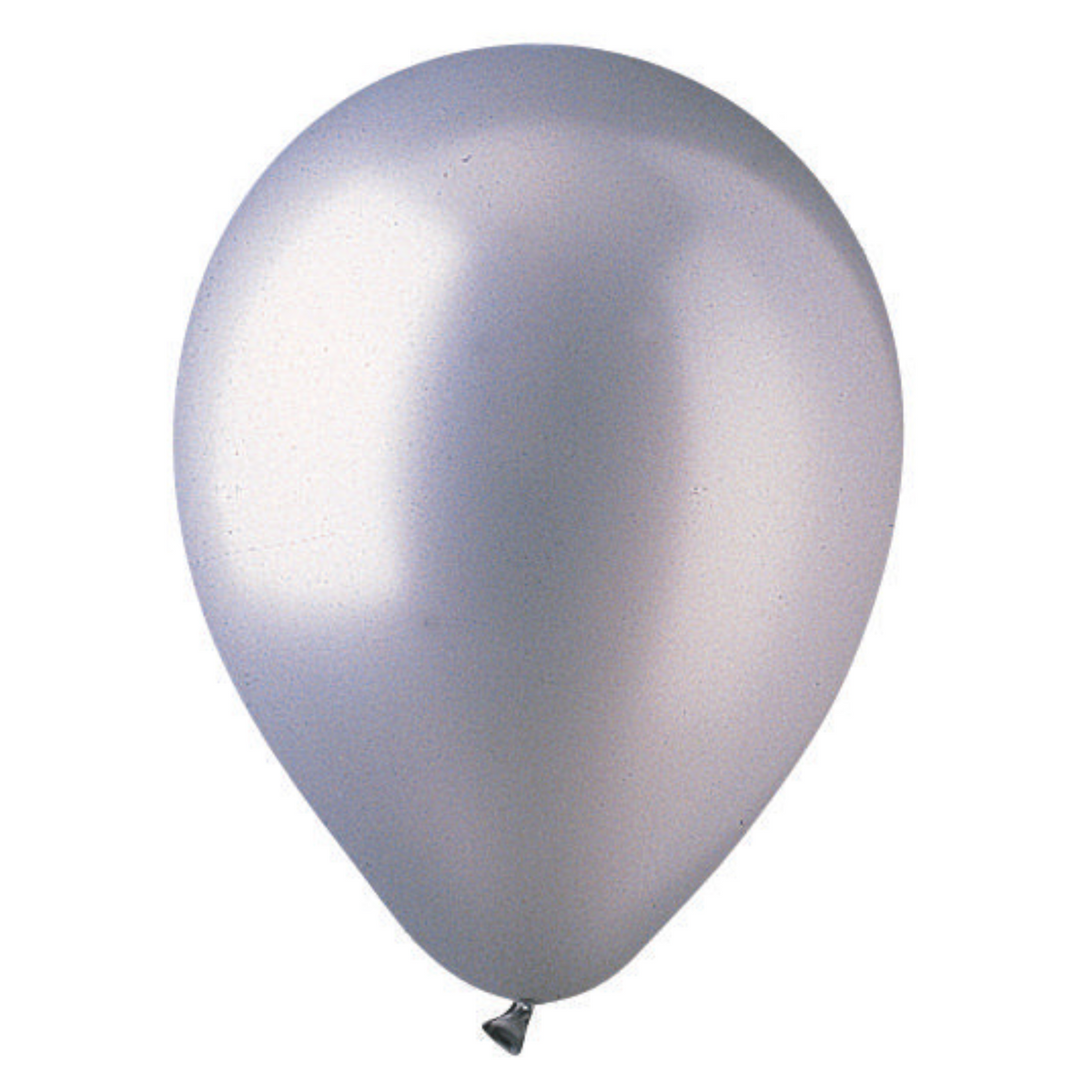 25ct, 5" Silver Latex Balloon