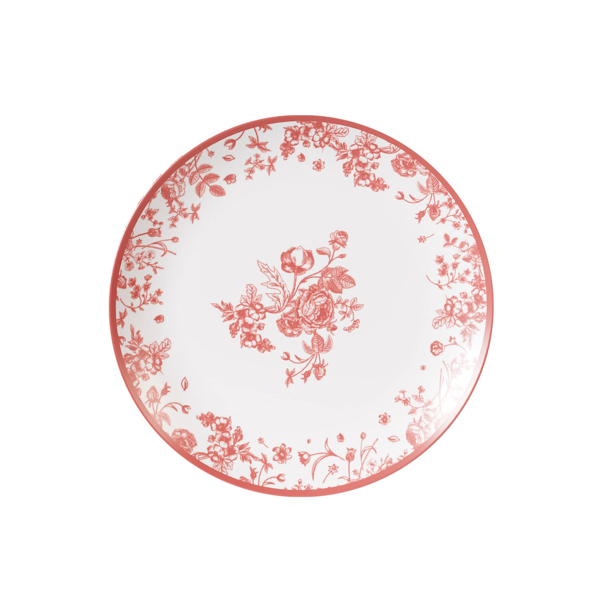 8 In. Toile Plastic Plates | 120 Count
