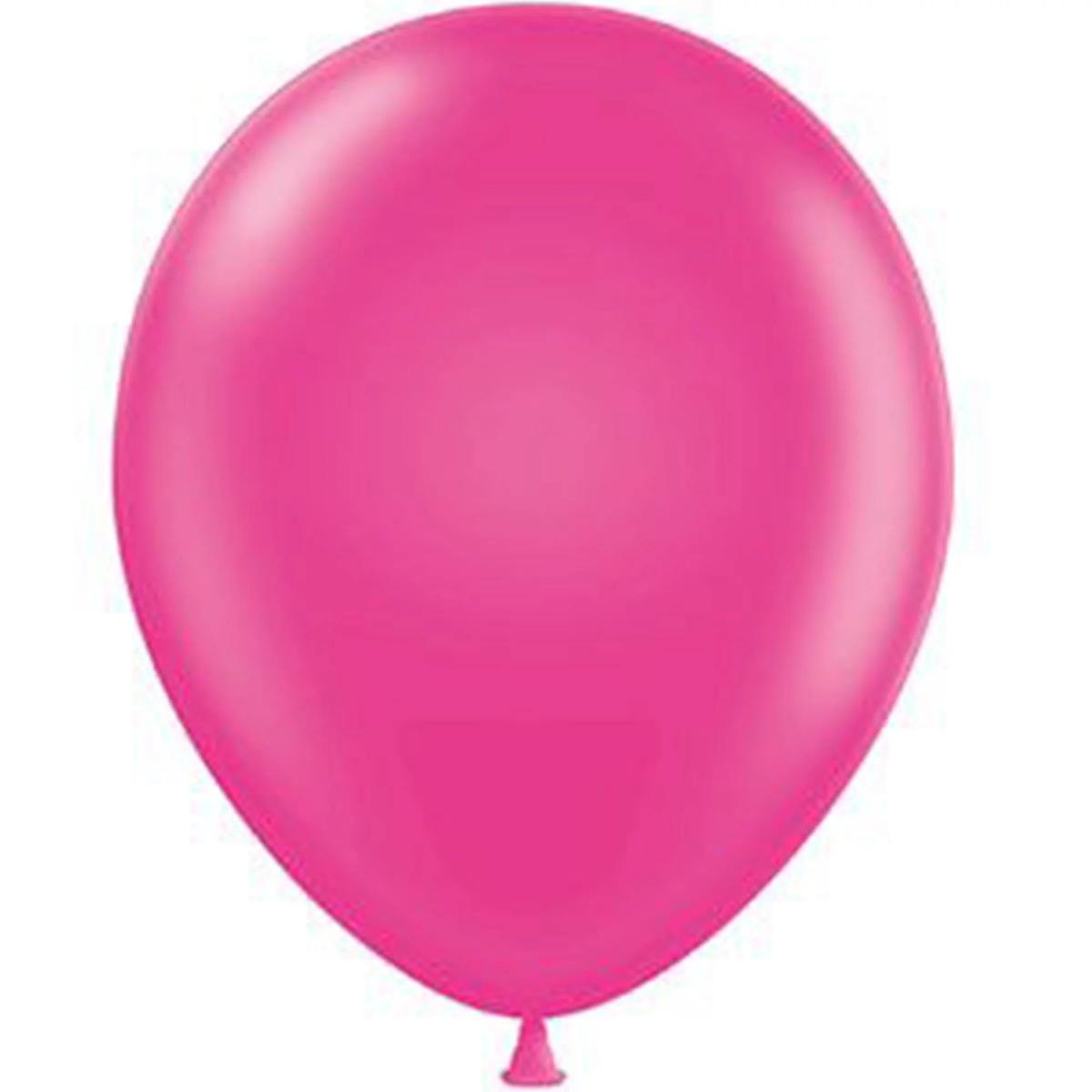 25ct, 5" Hot Pink Latex Balloon