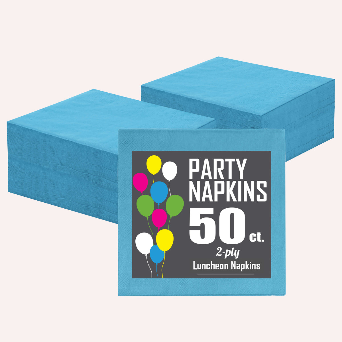 Little Gym - Turquoise Luncheon Napkins - 50 Ct.