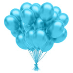 12 In. Turquoise Balloons | 72 Count
