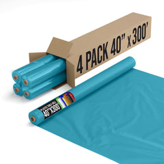 40 In. x 300 Ft. Premium Turquoise Table Roll | Case of 4