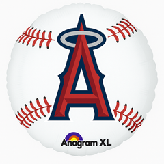Angels Baseball 18" Mylar Balloon