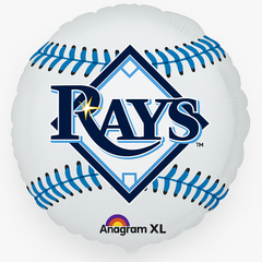 Tampa Bay Rays 18" Mylar Baseball Balloon