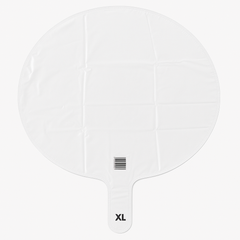 Classic White 18-Inch Foil Balloon